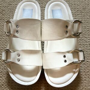 Dolce Vita platform sandals.